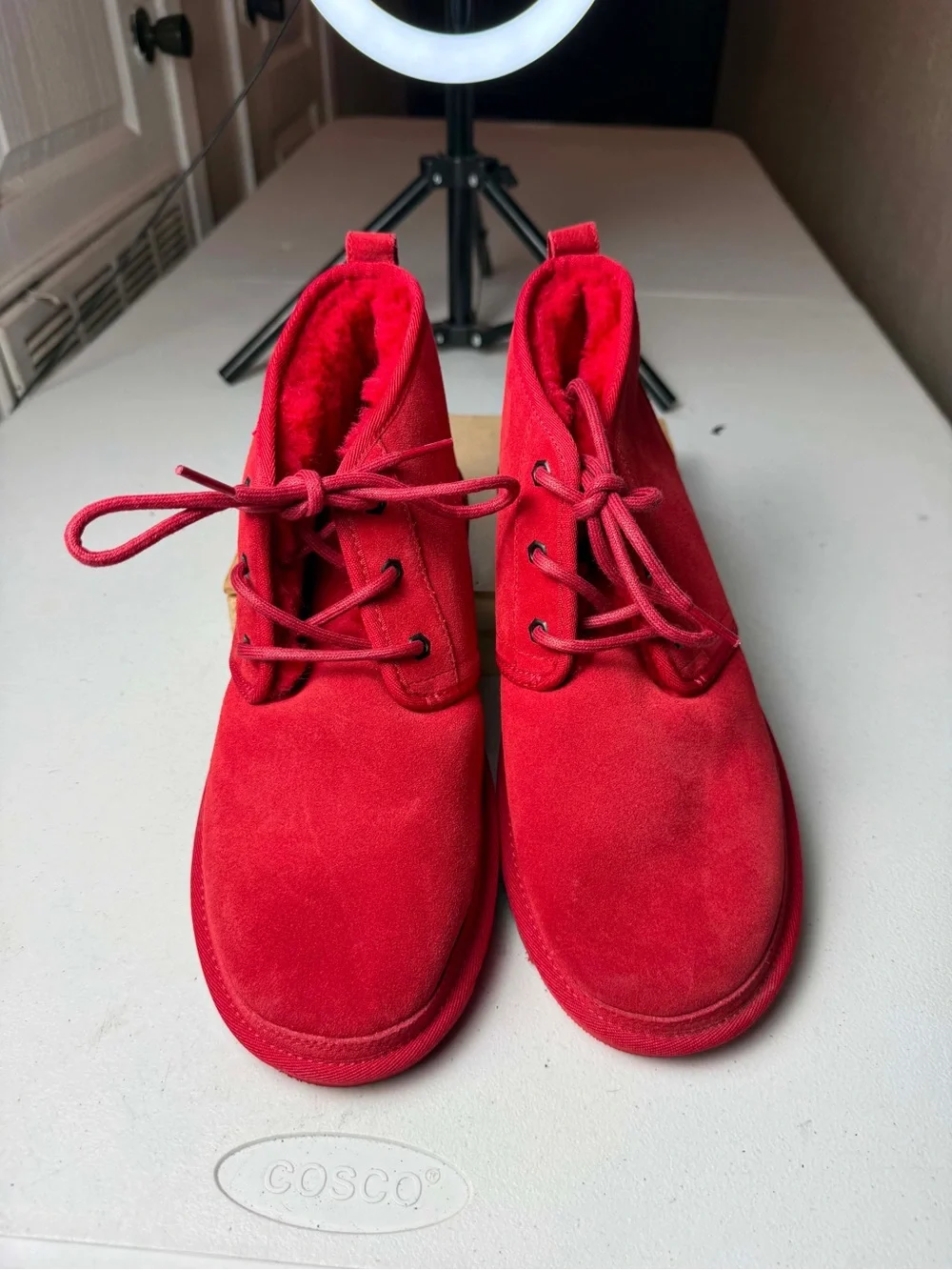 UGG Tasman Red Suede Boots #tasman #suede Sz 10 Men